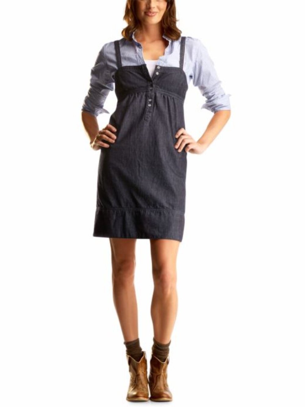 🌾GAP Vintage Denim Dress, 10